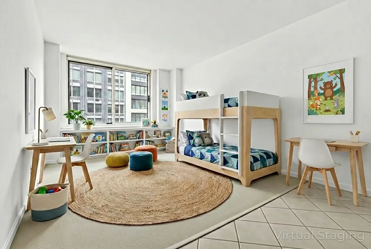 201 West 72nd Street, Unit 8A Manhattan, NY 10023 - Photo 8 of 15 a living room with furniture and a table
