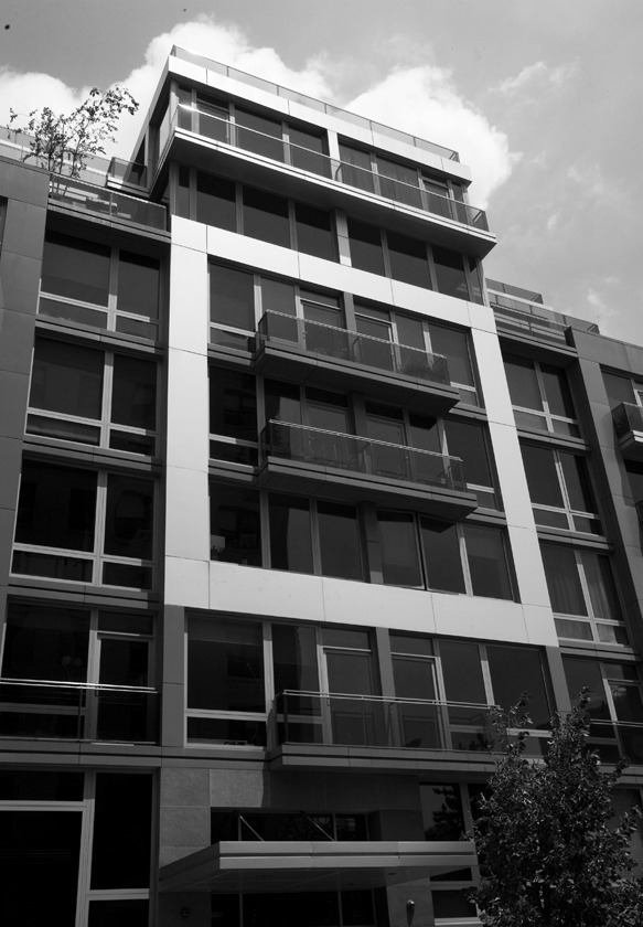 117 West 123rd Street, Unit 4B Manhattan, NY 10027 - Photo 15 of 16 a view of black and white wall