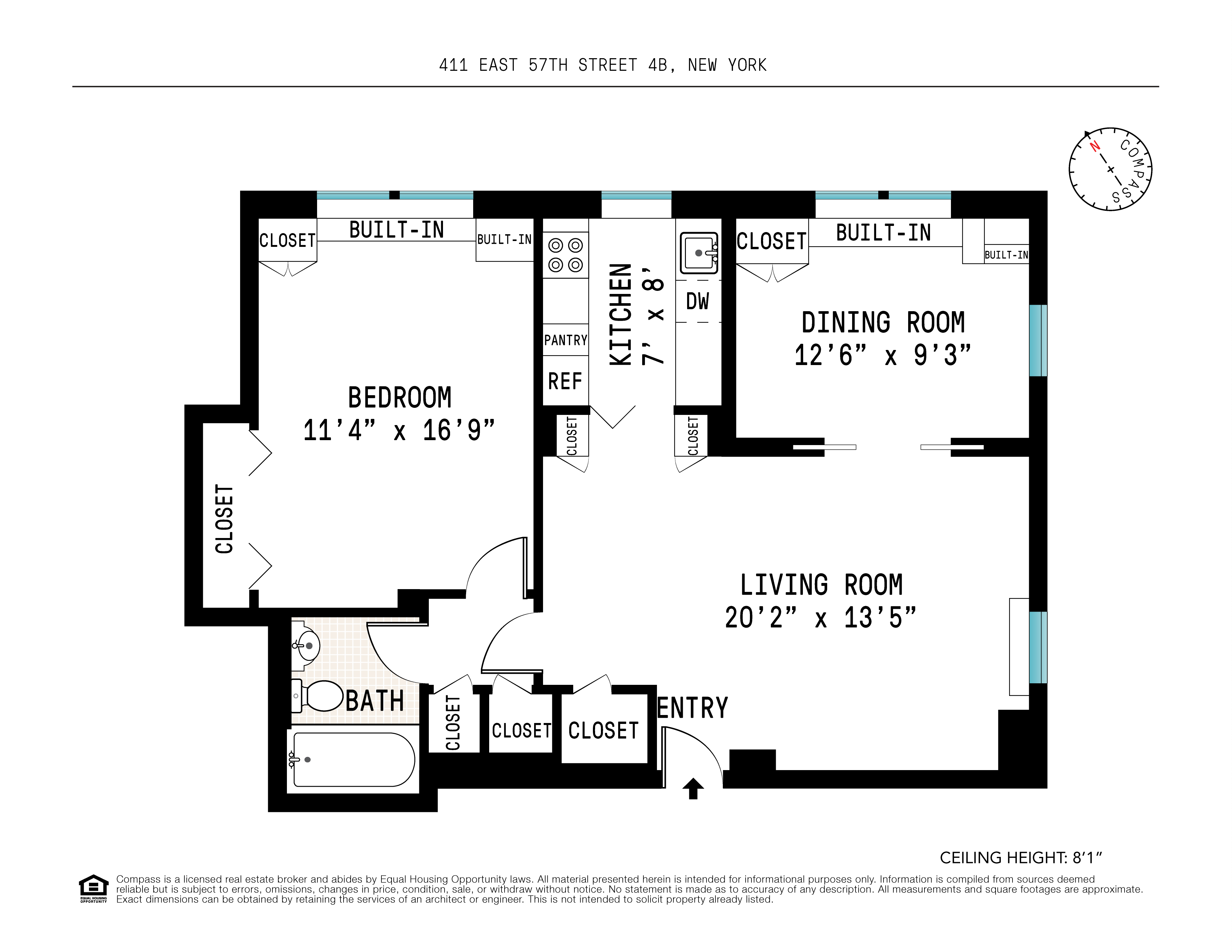 411 East 57th Street, Unit 4B Manhattan, NY 10022 - Photo 7 of 7 unknown