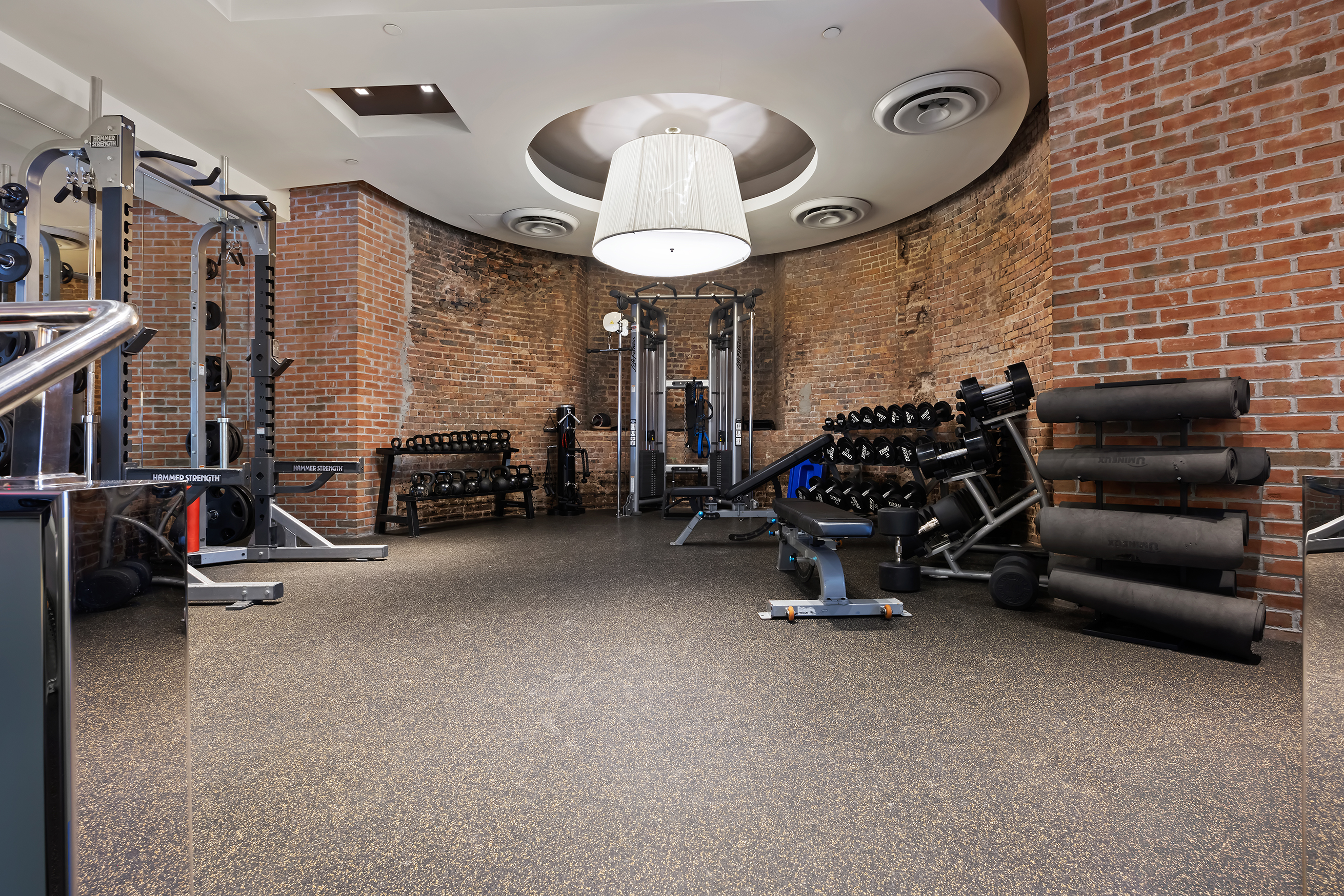 2-17 51st Avenue, Unit 913 Queens, NY 11101 - Photo 14 of 17 a view of a room with gym equipment