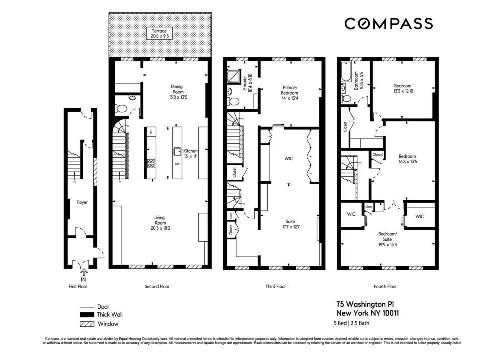 75 Washington Place, Unit TRIPLEX Manhattan, NY 10011 - Photo 14 of 14