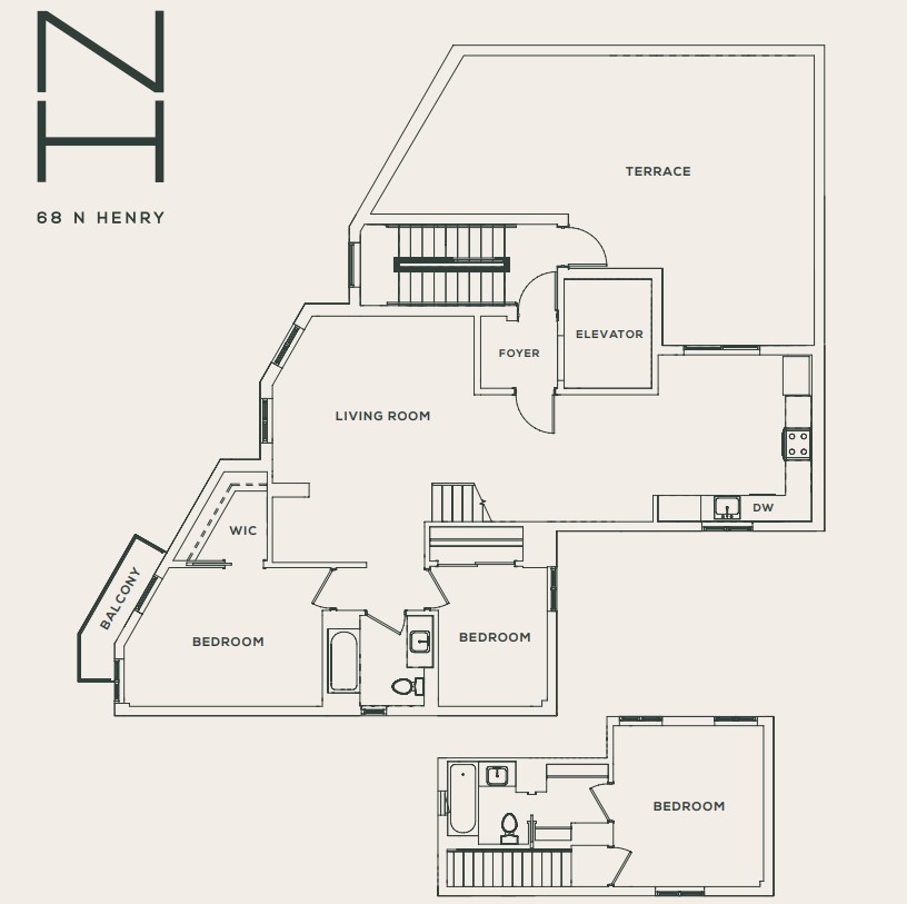 68 North Henry Street, Unit PH Brooklyn, NY 11222 - Photo 12 of 12