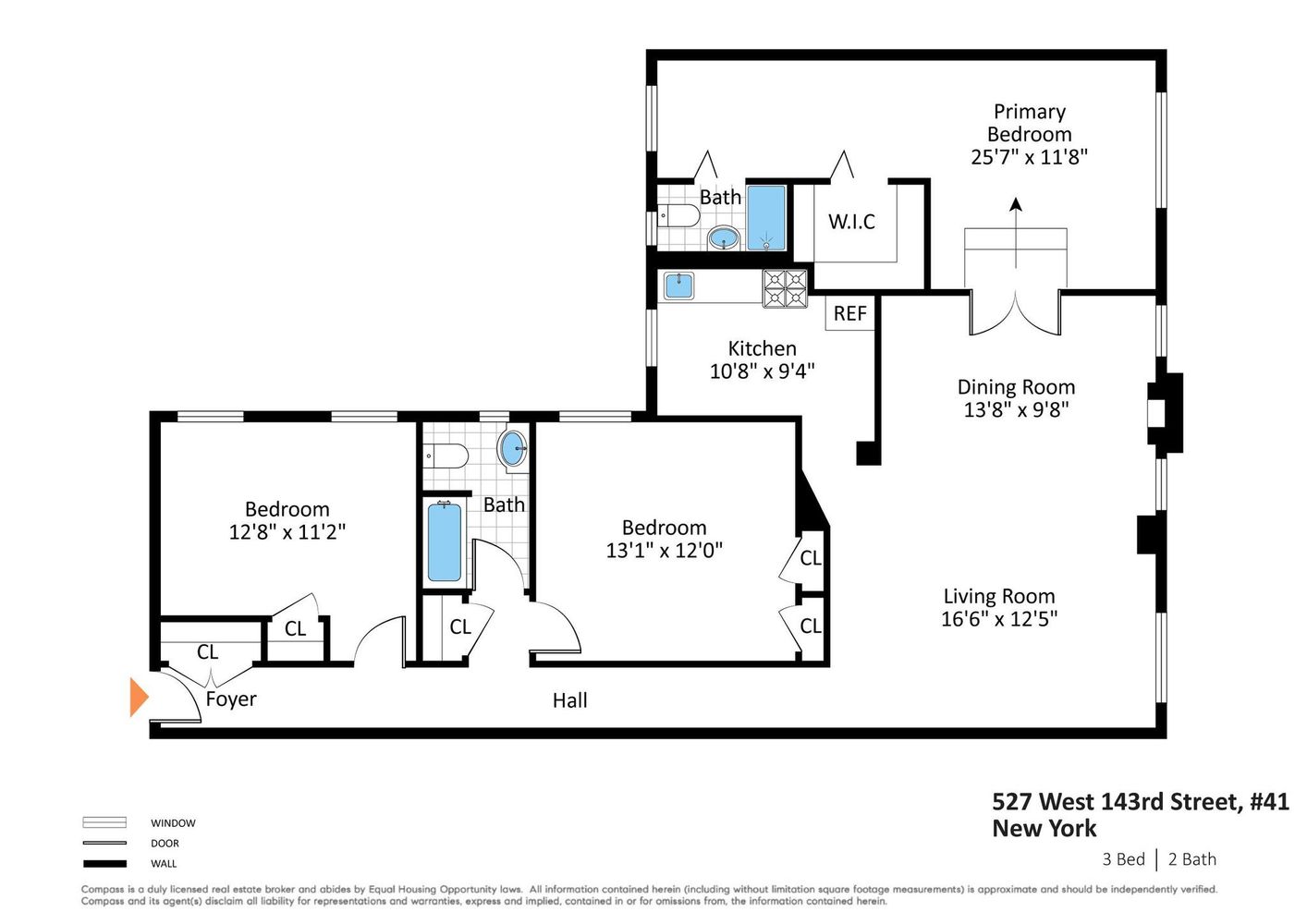 $700,000 | 527 West 143rd Street, Unit 41 | Hamilton Heights