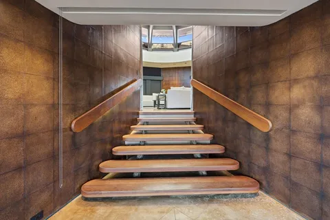 a view of a door