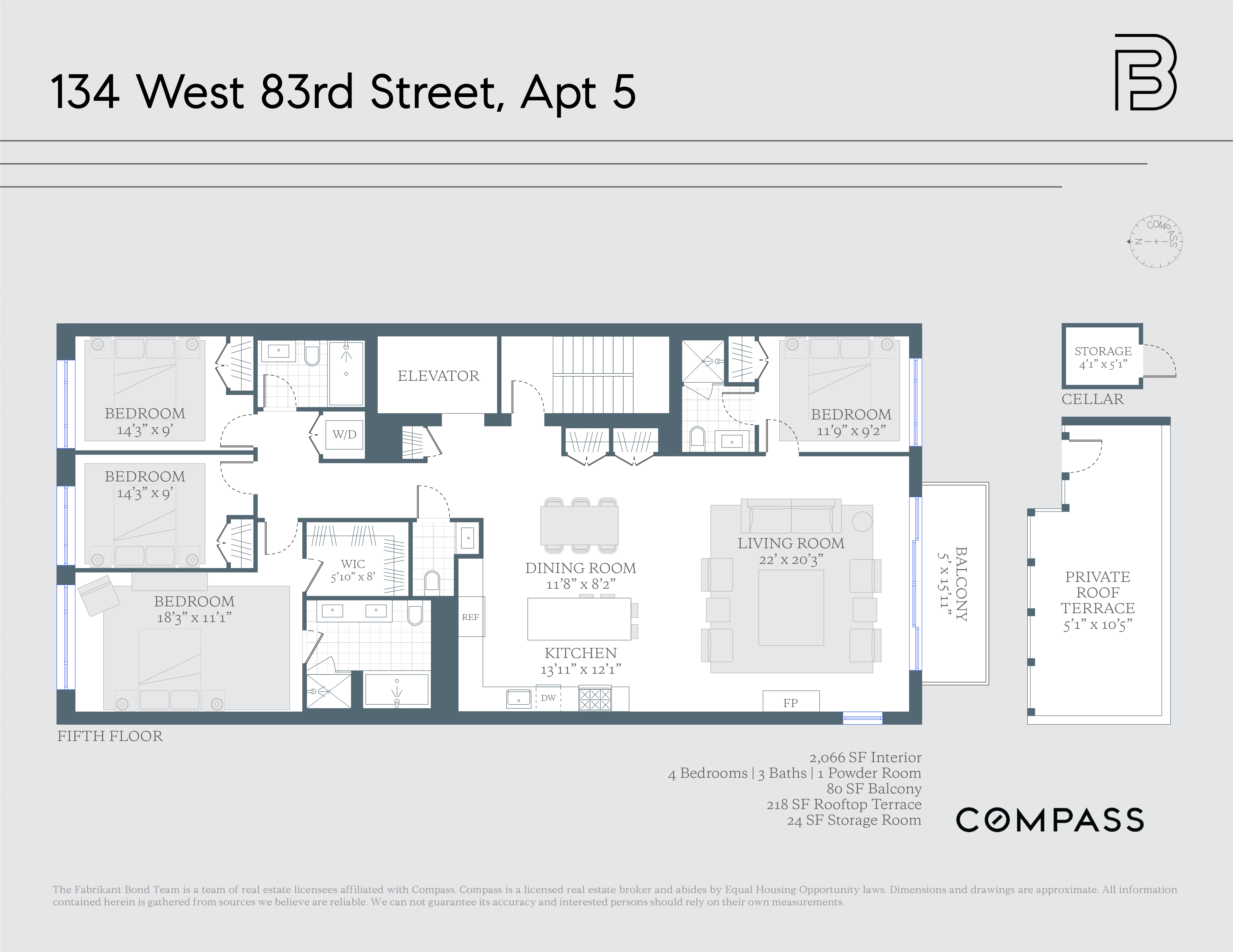 134 West 83rd Street, Unit 5 Manhattan, NY 10024 - Photo 20 of 20 Gallery Image 20