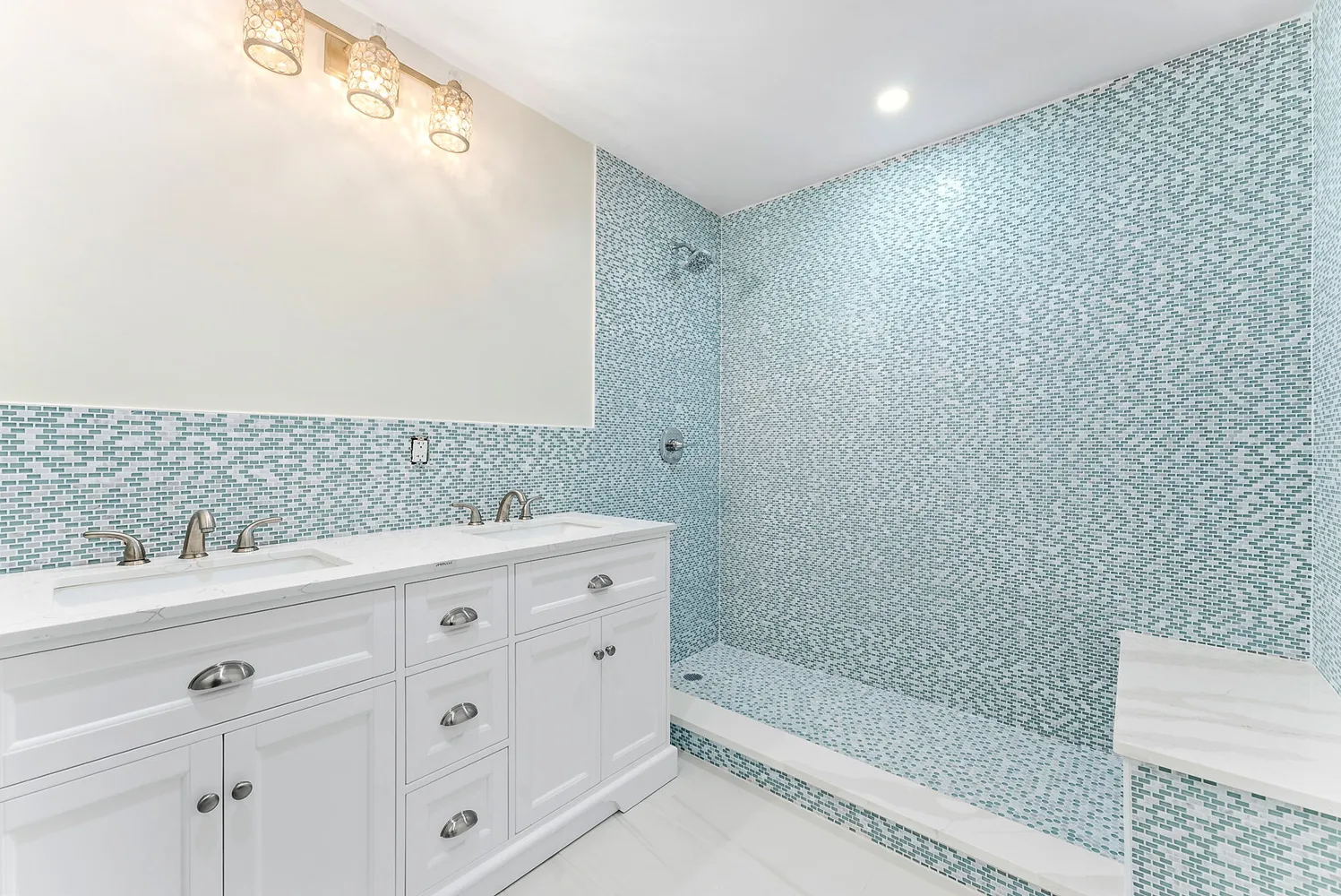 a bathroom with a bathtub and a sink