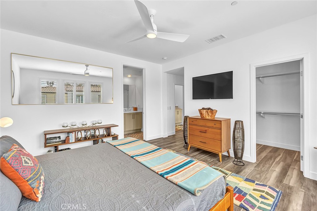 1632 Doheny Way Dana Point, CA 92629 - Photo 17 of 33 a bedroom with furniture and a flat screen tv