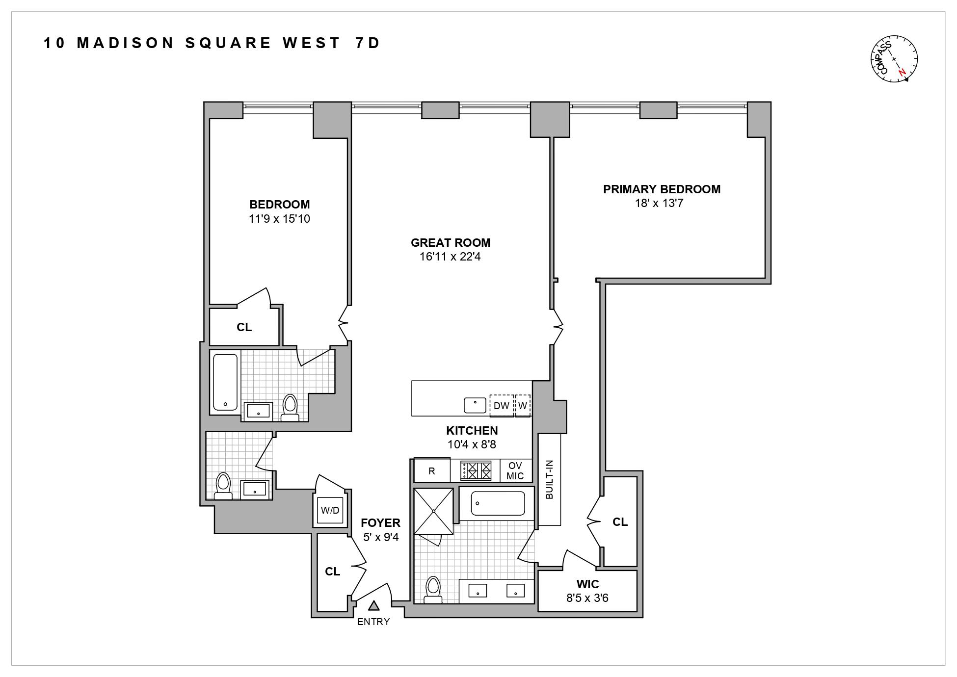 10 Madison Square West, Unit 7D Manhattan, NY 10010 - Photo 9 of 9