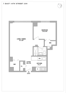 a picture of a floor plan