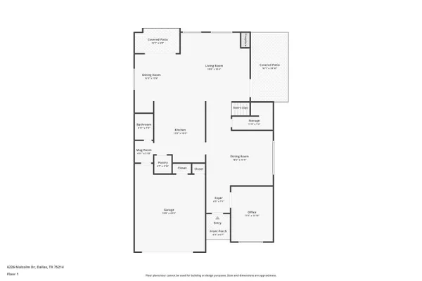 $1,575,000 | 6226 Malcolm Drive, Dallas, TX 75214