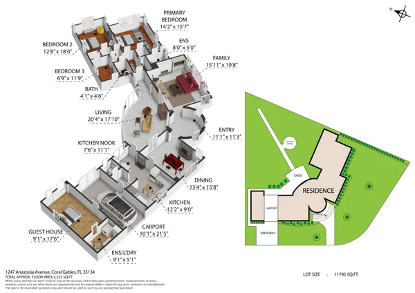 $2,500,000 | 1247 Anastasia Avenue, Miami, FL 33134