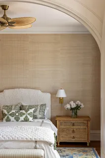 a bathroom with a sink a mirror and a bathtub