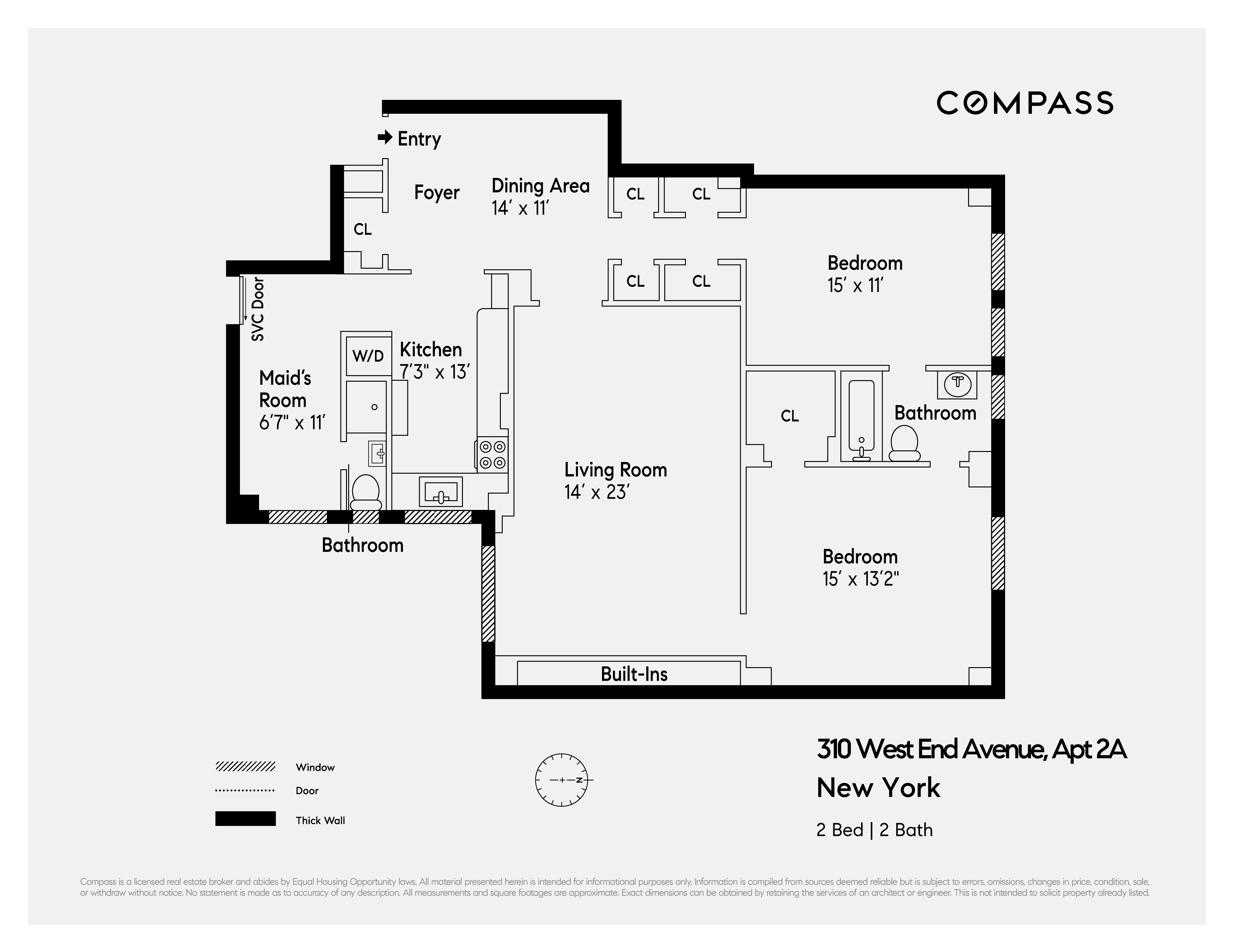 310 West End Avenue, Unit 2A Manhattan, NY 10023 - Photo 19 of 19