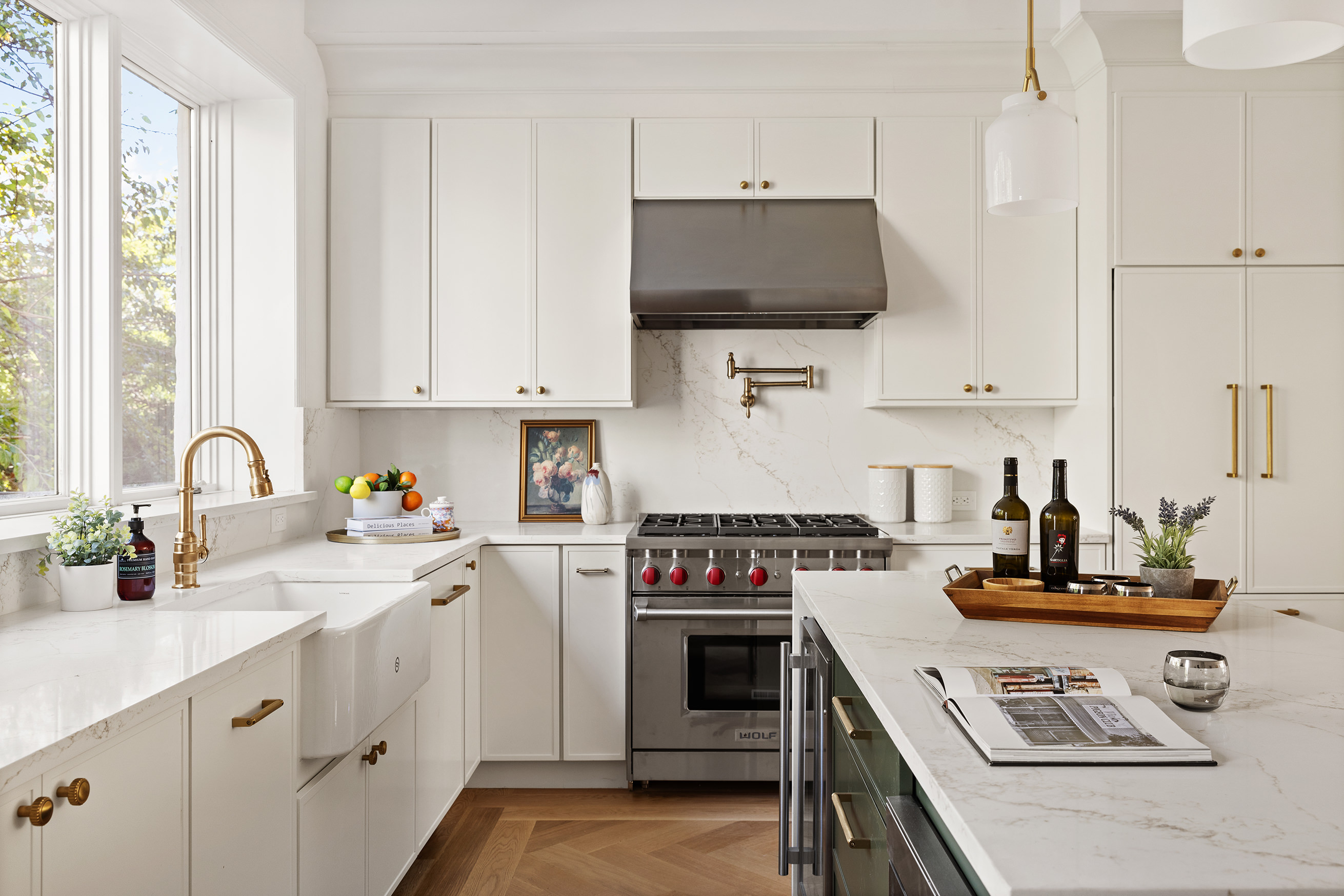 1433 Dean Street Brooklyn, NY 11213 - Photo 7 of 18 a kitchen with stainless steel appliances a sink a stove and cabinets
