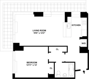 $4,800 | 635 West 42nd Street, Unit 10A | Hell's Kitchen
