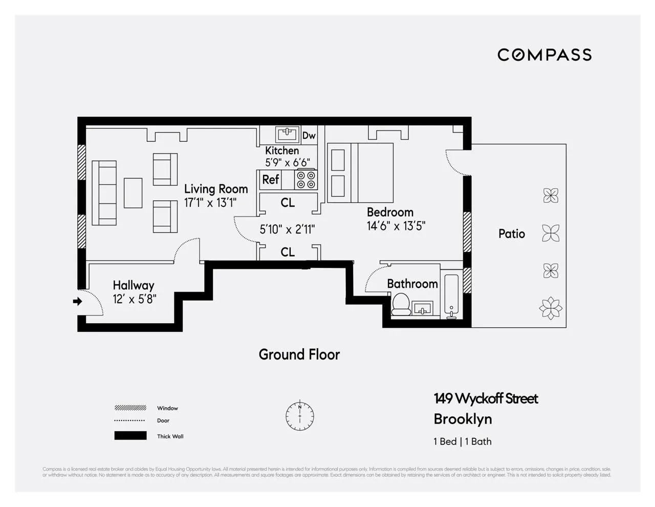 $3,775 | 149 Wyckoff Street | Boerum Hill