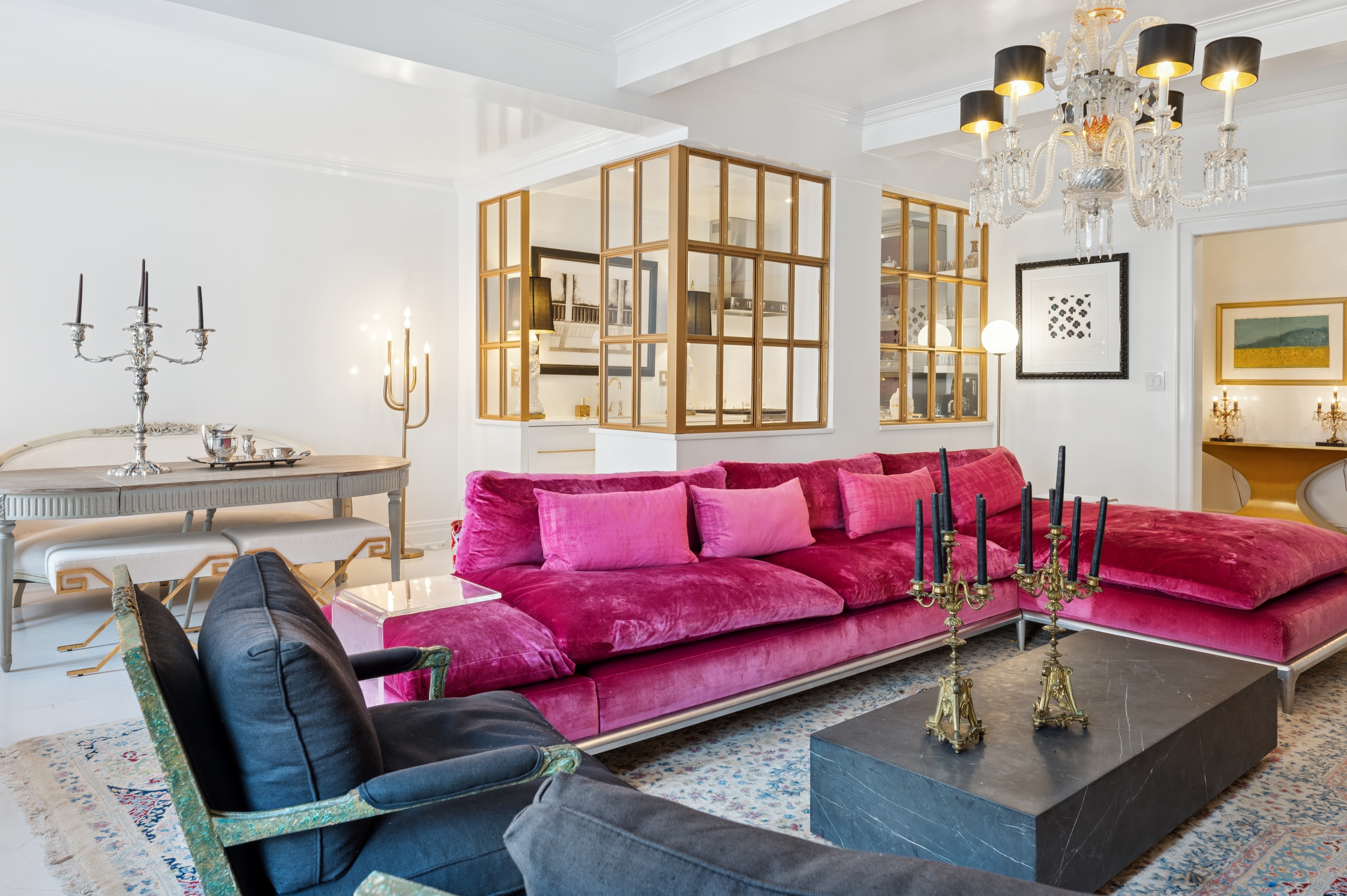 891 Park Avenue, Unit 10 Manhattan, NY 10075 - Photo 4 of 27 a living room with furniture and a window