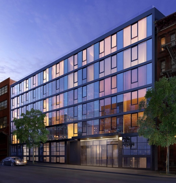 540 West 49th Street, Unit 108N Manhattan, NY 10019 - Photo 5 of 9 a view of a building