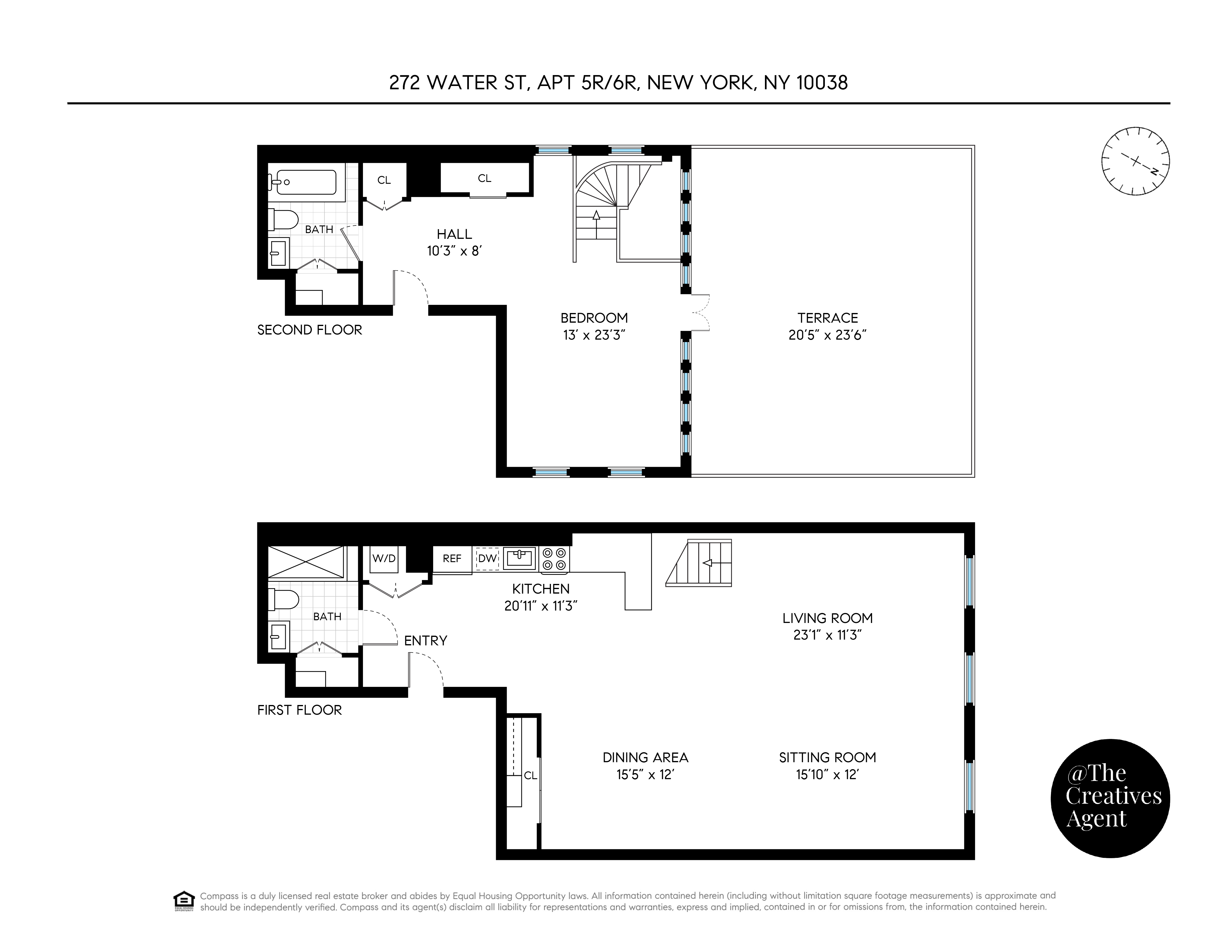 272 Water Street, Unit 5R/6R Manhattan, NY 10038 - Photo 14 of 14 Gallery Image 14