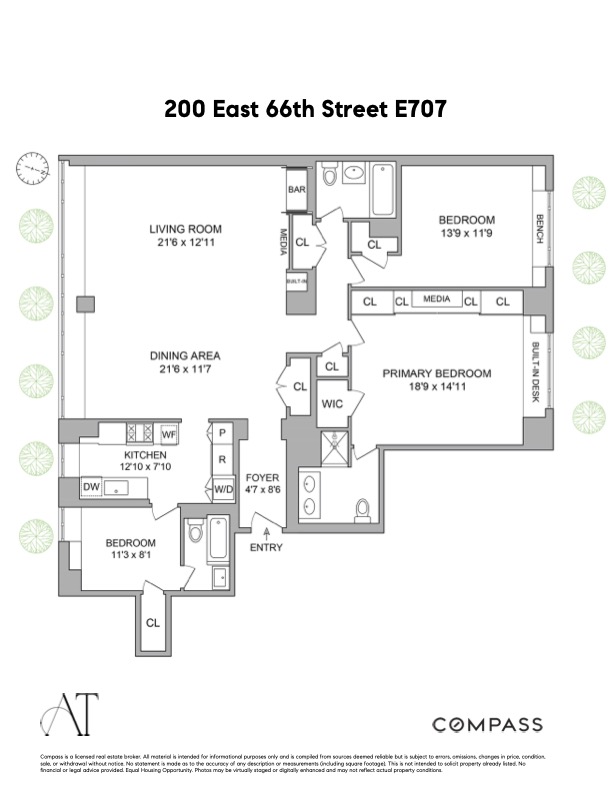 200 East 66th Street, Unit E707 Manhattan, NY 10065 - Photo 21 of 21