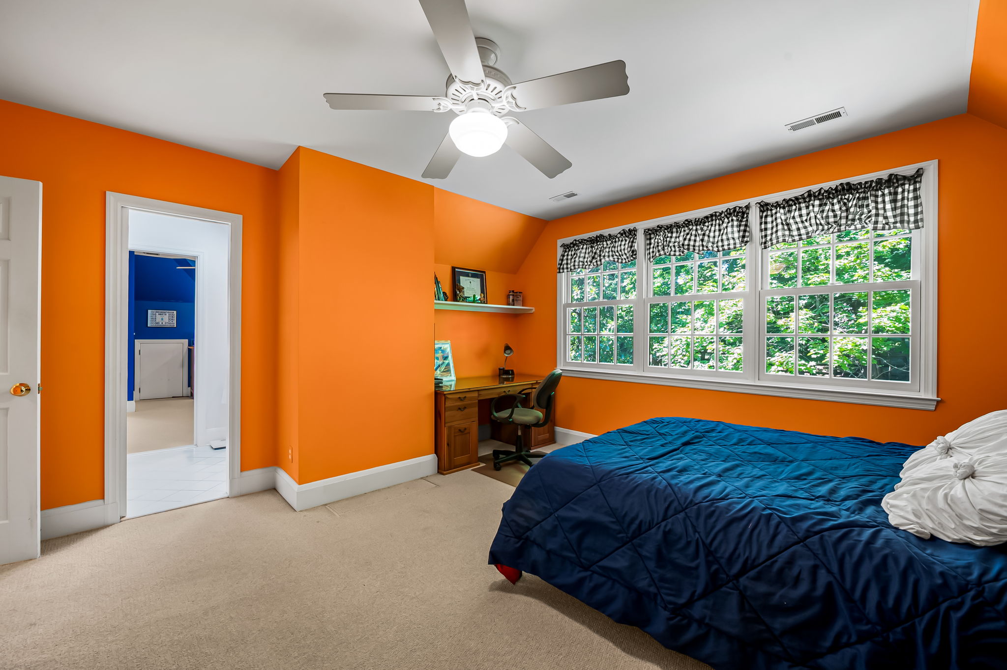 910 Army Road Towson, MD 21204 - Photo 38 of 62 a bedroom with a bed and a large window