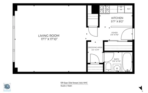 $500,000 | 139 East 33rd Street, Unit 10D | Kips Bay