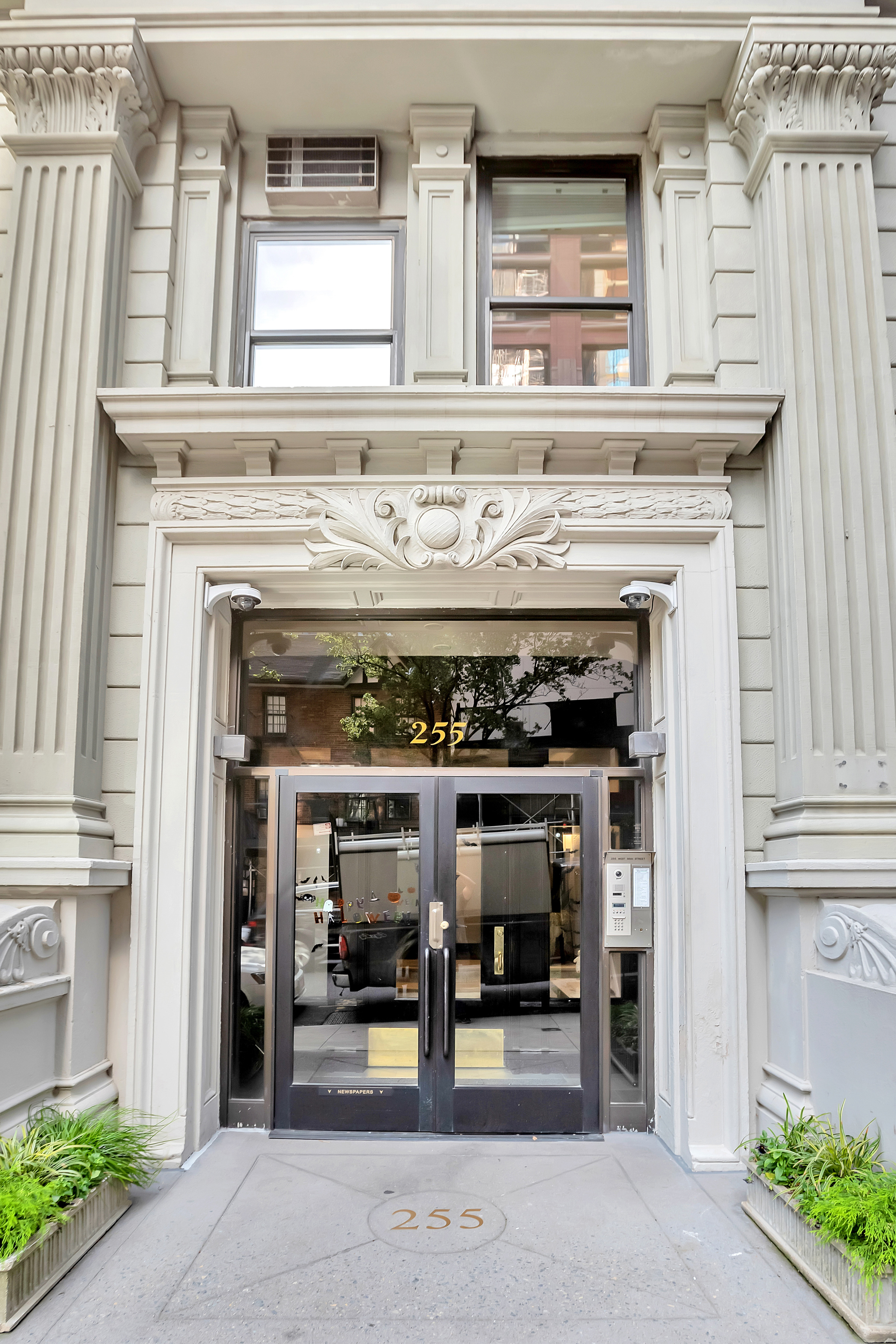 255 West 95th Street, Unit 6D Manhattan, NY 10025 - Photo 15 of 16 a living room with furniture and a fireplace