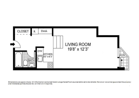 $750,000 | 184 Thompson Street, Unit 2P | Greenwich Village