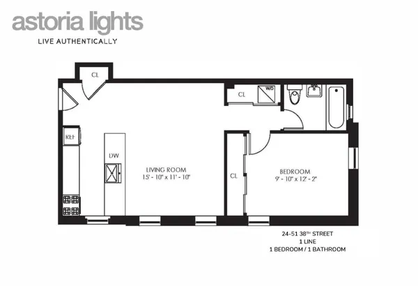 $515,000 | 24-51 38th Street, Unit D1 | Astoria
