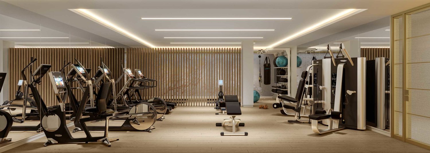 347 Henry Street, Unit 12A Brooklyn, NY 11201 - Photo 14 of 26 a view of a room with gym equipment