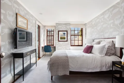 a view of a terrace with sitting area