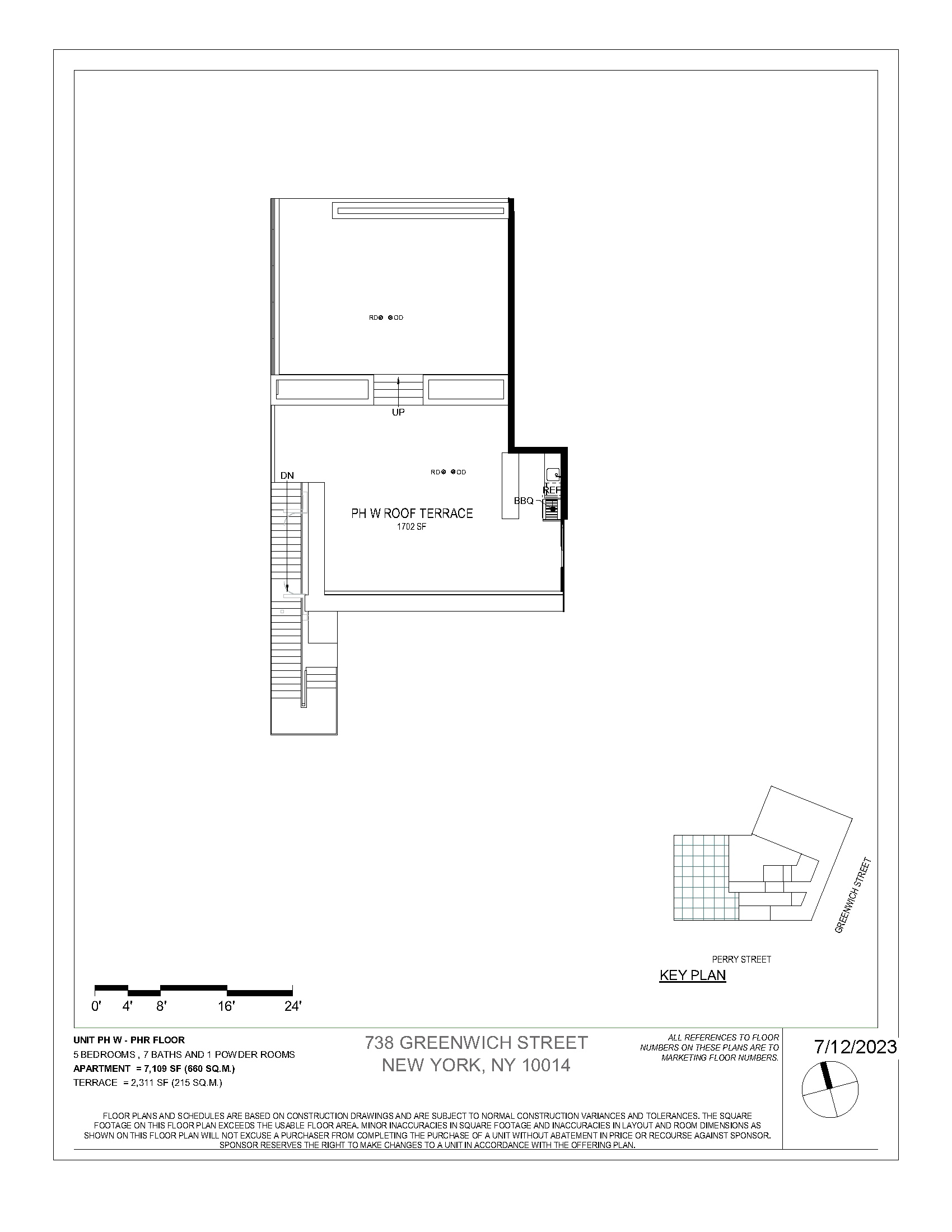 125 Perry Street, Unit PHW Manhattan, NY 10014 - Photo 4 of 4 unknown