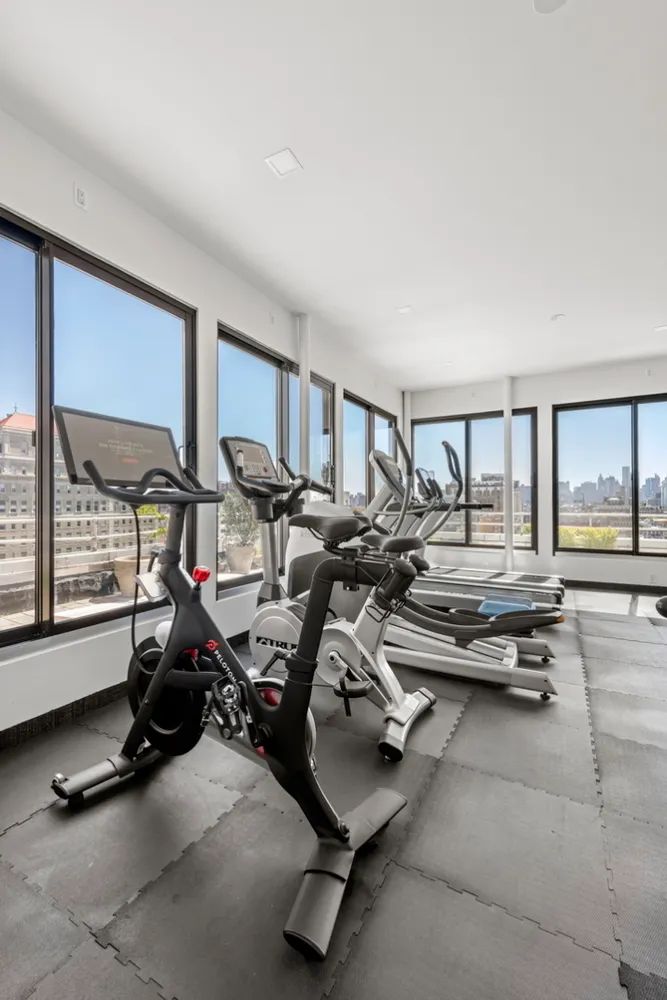 305 2nd Avenue, Unit 320 Manhattan, NY 10003 - Photo 14 of 16 a view of a room with gym equipment