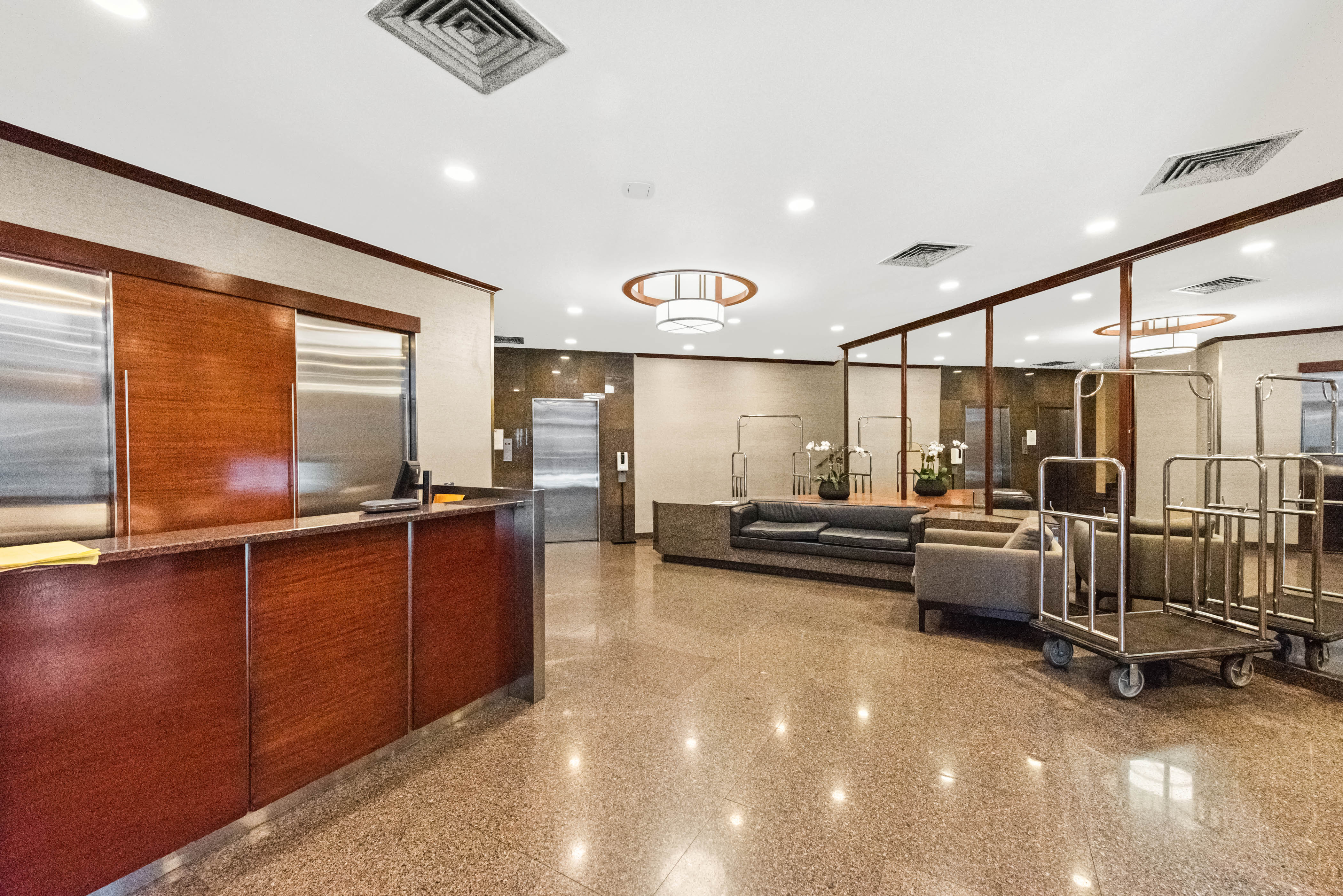 301 East 62nd Street, Unit 7K Manhattan, NY 10065 - Photo 10 of 14 a view of game room with windows
