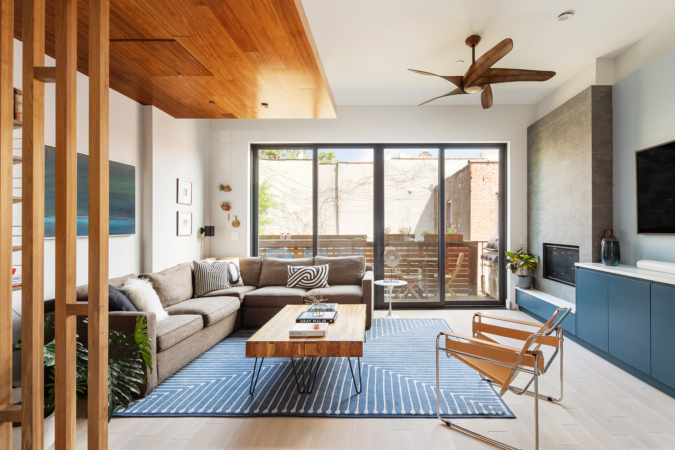 351 Union Street, Unit B Brooklyn, NY 11231 - Photo 1 of 14 a living room with furniture and a large window