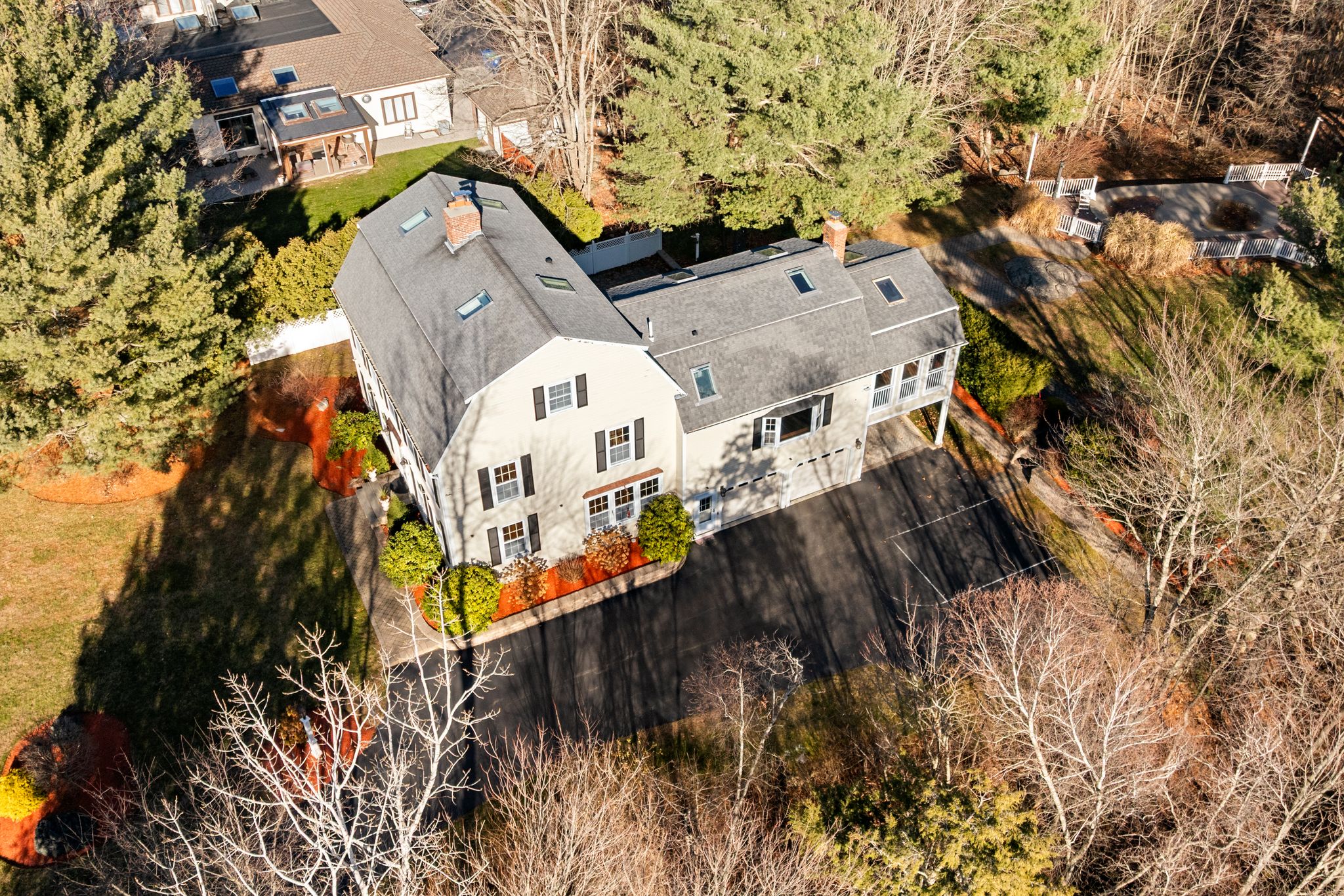 129 H J Albee Drive Braintree, MA 02184 - Photo 36 of 36 an aerial view of a house with a yard