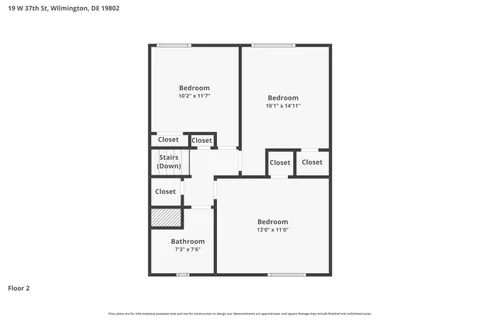 $289,000 | 19 West 37th Street, Wilmington, DE 19802