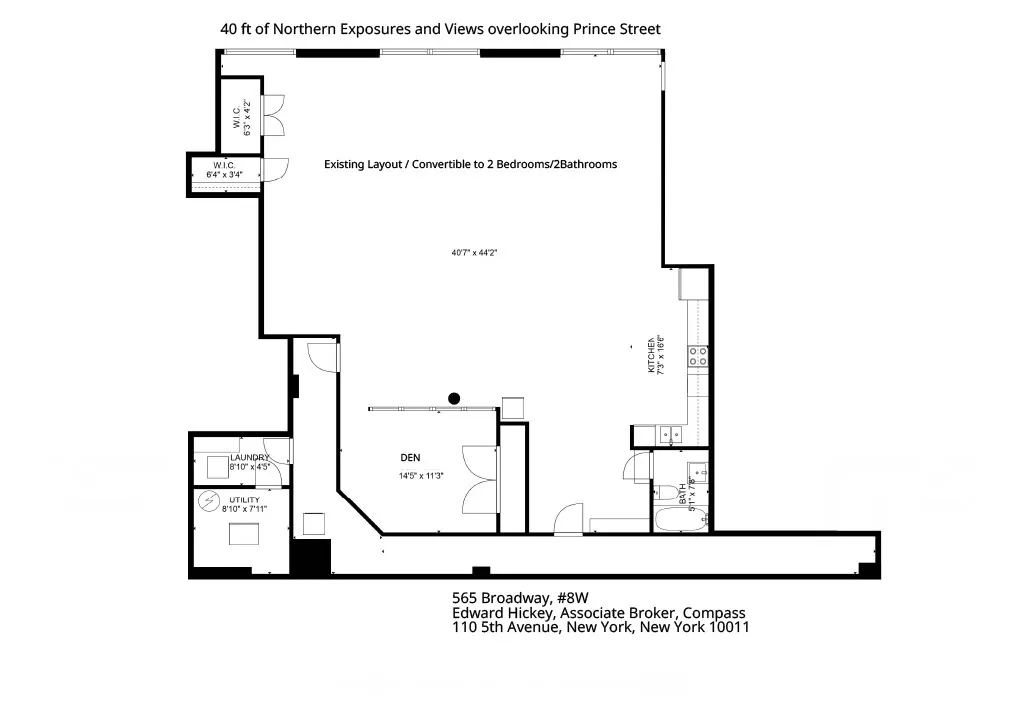 $2,500,000 | 565 Broadway, Unit 8W | SoHo