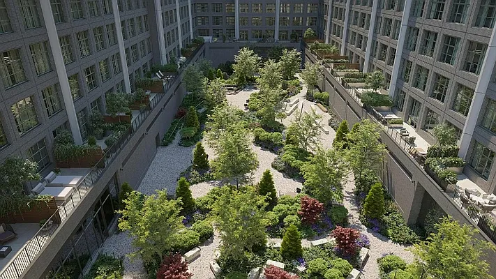 160 Front Street, Unit 517 Brooklyn, NY 11201 - Photo 8 of 14 a view of a multi story building