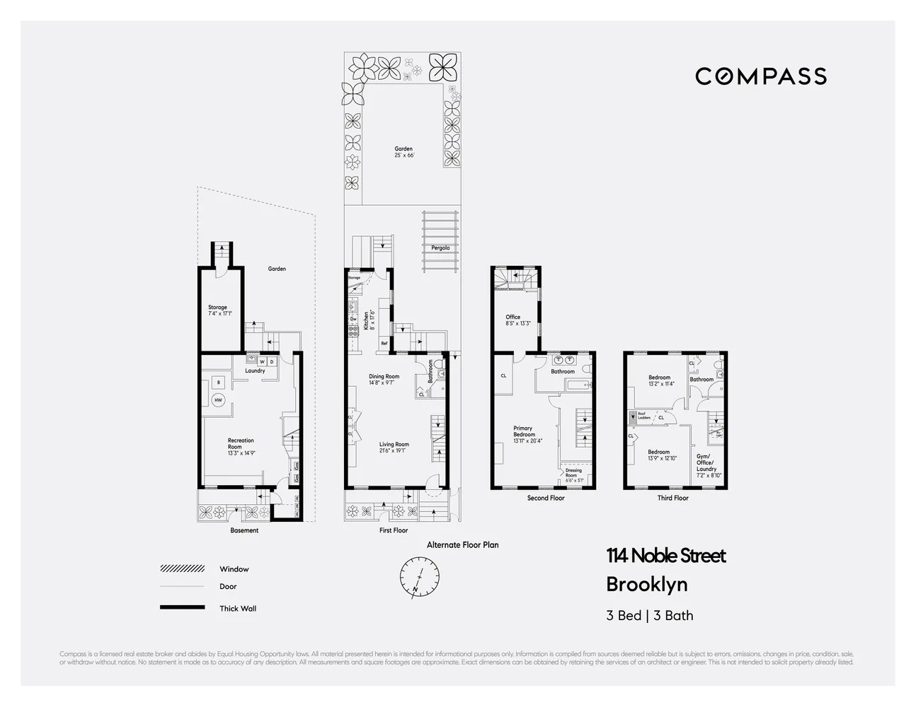 $2,995,000 | 114 Noble Street | Greenpoint