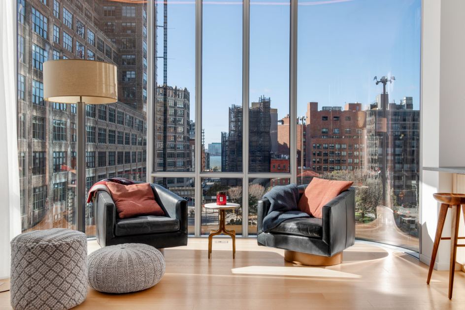 565 Broome Street, Unit S8C Manhattan, NY 10013 - Photo 18 of 24 a outdoor living space with furniture and outdoor view