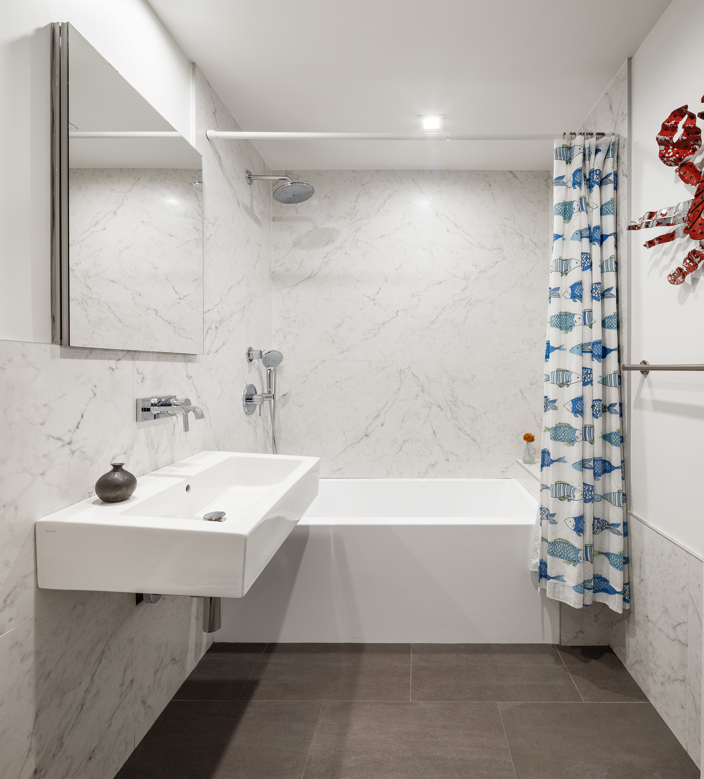 336 Saint Marks Avenue, Unit PH5A Brooklyn, NY 11238 - Photo 8 of 12 a bathroom with a bathtub and a sink