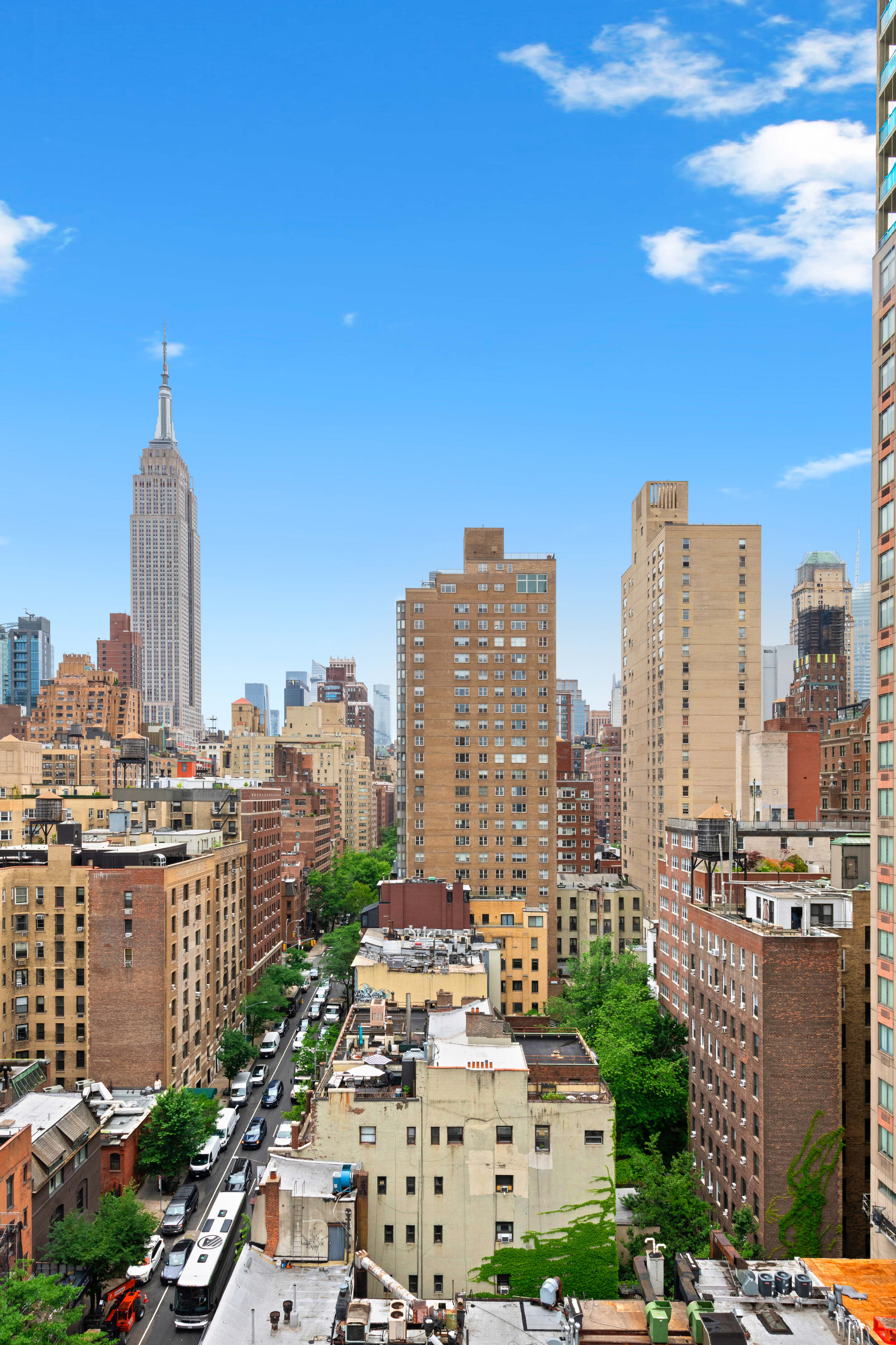 201 East 36th Street, Unit 17C Manhattan, NY 10016 - Photo 13 of 13 a view of a city with tall buildings