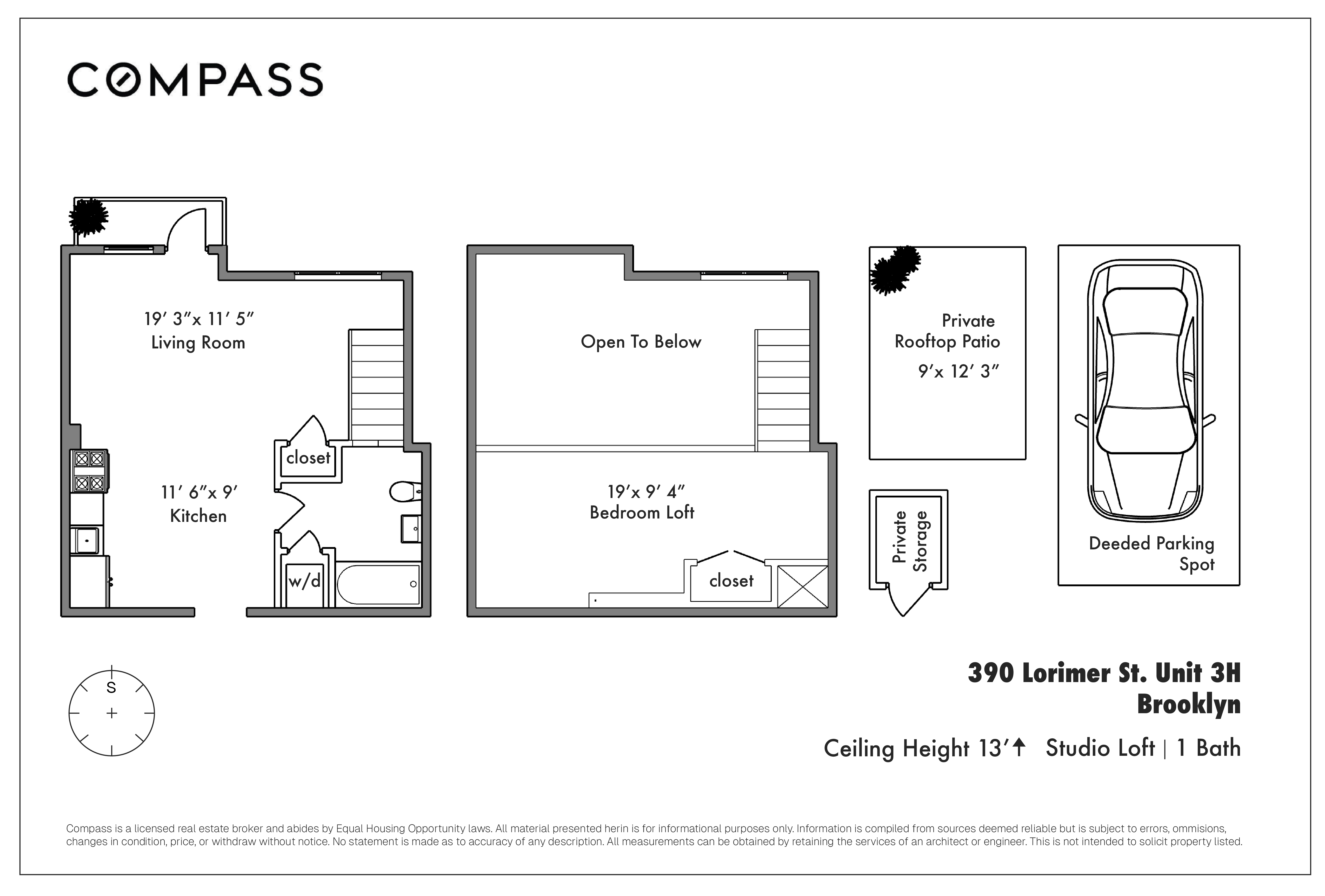 390 Lorimer Street, Unit 3H Brooklyn, NY 11206 - Photo 13 of 13 a black and white photo of a book