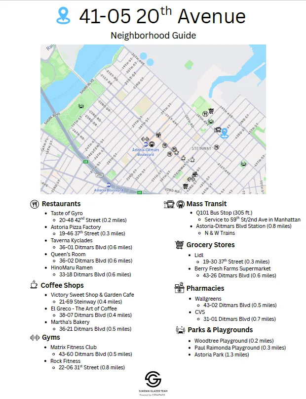 $4,500 | 41-05 20th Avenue | Astoria