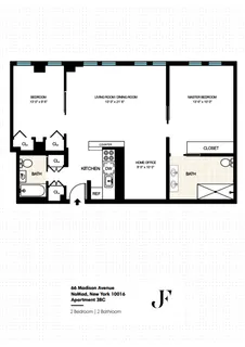 $1,250,000 | 66 Madison Avenue, Unit 3BC | NoMad