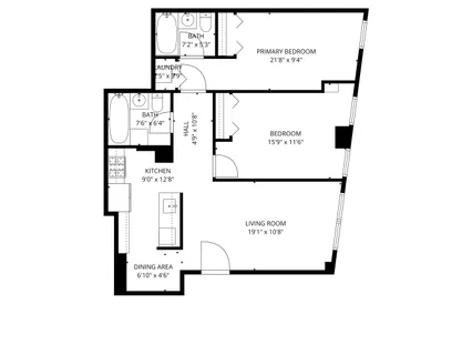 $1,195,000 | 99 John Street, Unit 1901 | Financial District