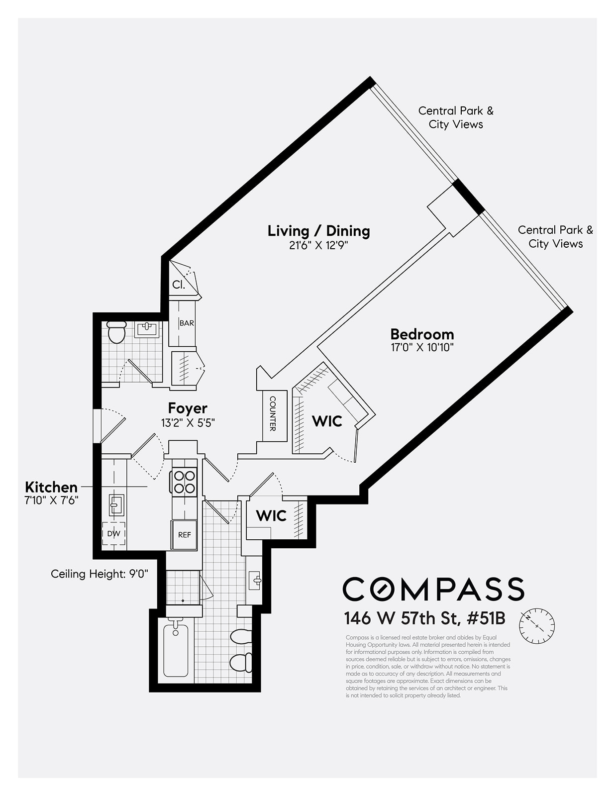 146 West 57th Street, Unit 51B Manhattan, NY 10019 - Photo 7 of 7