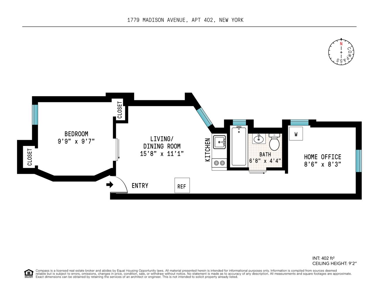 $275,000 | 1779 Madison Avenue, Unit 402 | Harlem