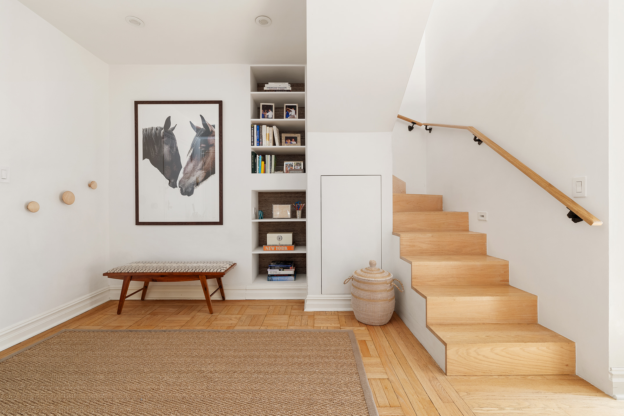 250 West 24th Street, Unit 6/5CE Manhattan, NY 10011 - Photo 5 of 11 a view of staircase with white walls